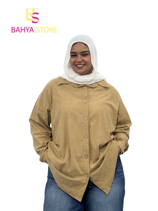 ⁦شميز قطيفه مضلع⁩ - الصورة ⁦10⁩