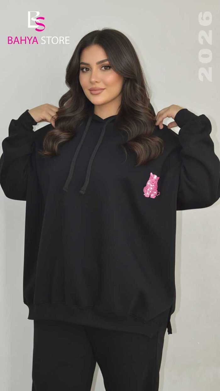 ⁦هودي مطبوع تايجر⁩ - الصورة ⁦4⁩