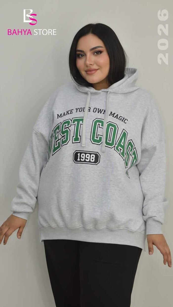 ⁦هودي مطبوع انجليش⁩ - الصورة ⁦3⁩