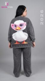 سويتشيرت محجر مطبوع