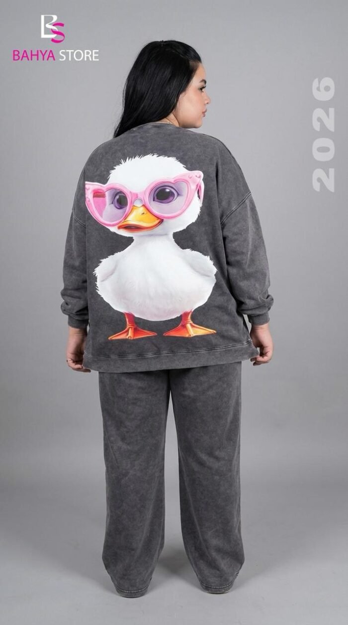 ⁦سويتشيرت محجر مطبوع⁩ - الصورة ⁦3⁩